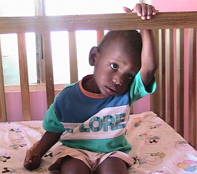Javaughn at New Hope Orphanage in Jamaica